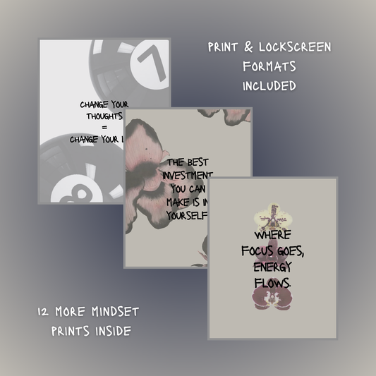 mind(re)set prints (x15)