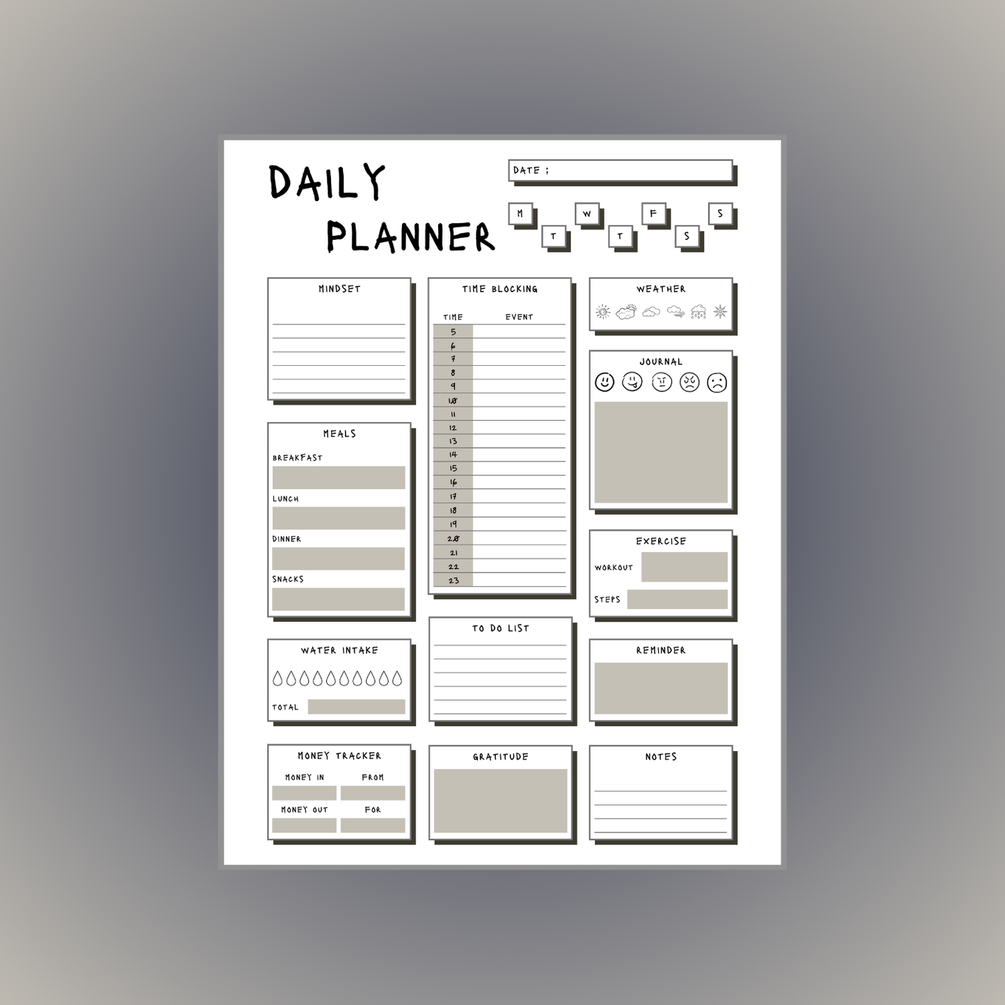 the ultimate daily planner